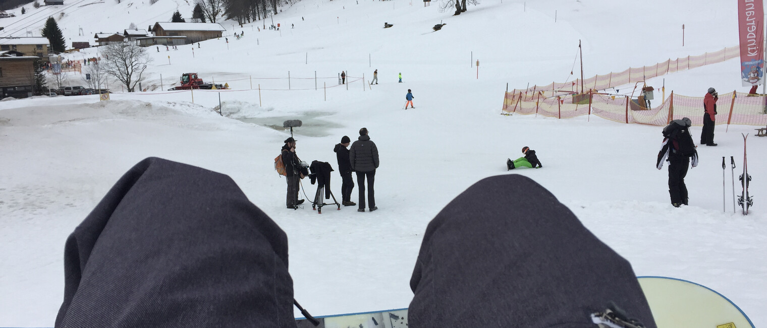 Übungshang für Snowboarder | © Kleinwalsertal Tourismus eGen