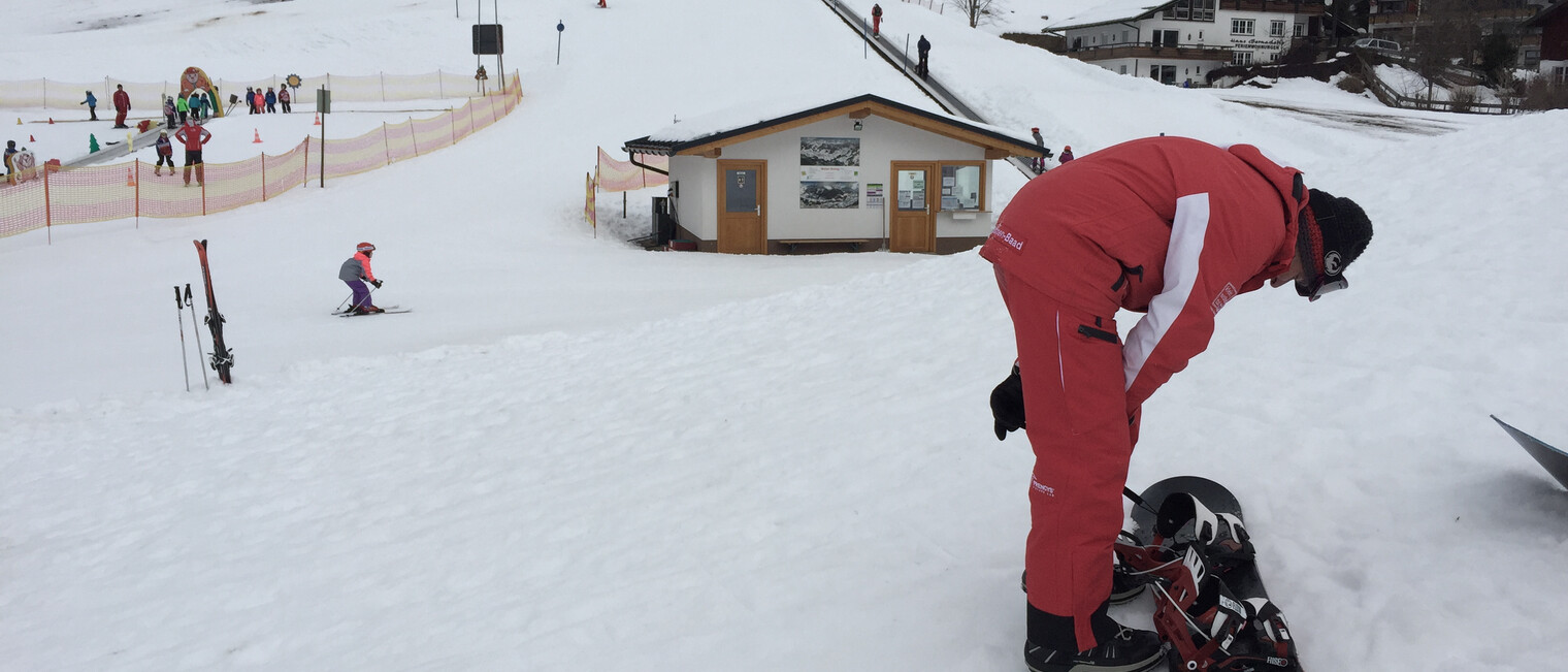 Beginn am Übungshang | © Kleinwalsertal Tourismus eGen