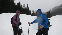 Gourmet snowshoe tour with Herbert Edlinger | © Kleinwalsertal Tourismus eGen | Photographer: Antje Pabst