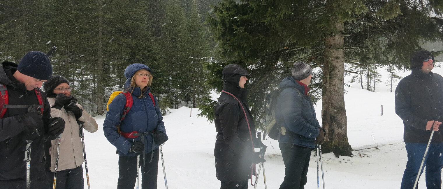 Genuss-Schneeschuhtour | © Kleinwalsertal Tourismus eGen | Fotograf: Antje Pabst