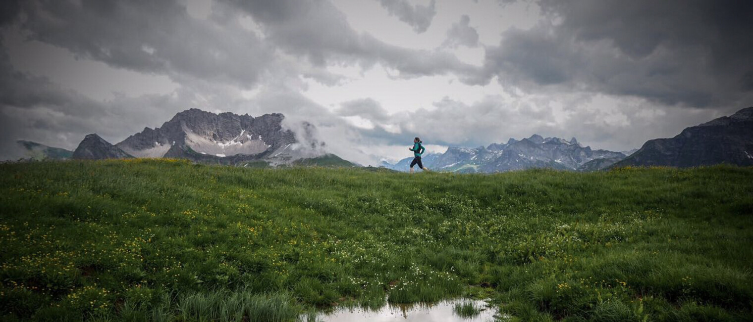 Trailrunning im Kleinwalsertal | © Kleinwalsertal Tourismus eGen | Fotograf: Dominik Berchtold