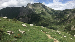 Tour Rund um den Widderstein | © Kleinwalsertal Tourismus eGen | Fotograf: Dominik Berchtold