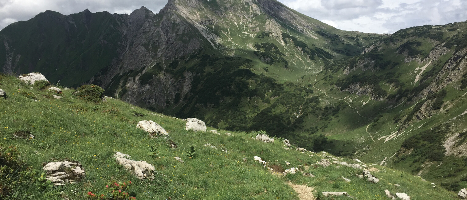 Tour Rund um den Widderstein | © Kleinwalsertal Tourismus eGen | Fotograf: Dominik Berchtold