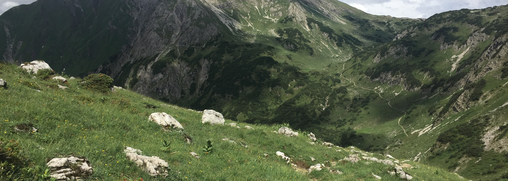 Tour Rund um den Widderstein | © Kleinwalsertal Tourismus eGen | Fotograf: Dominik Berchtold