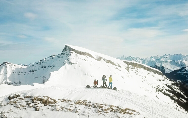 Hählekopf im Hintergrund der Ifen | © Kleinwalsertal Tourismus eGen | Fotograf: Chris Lemke