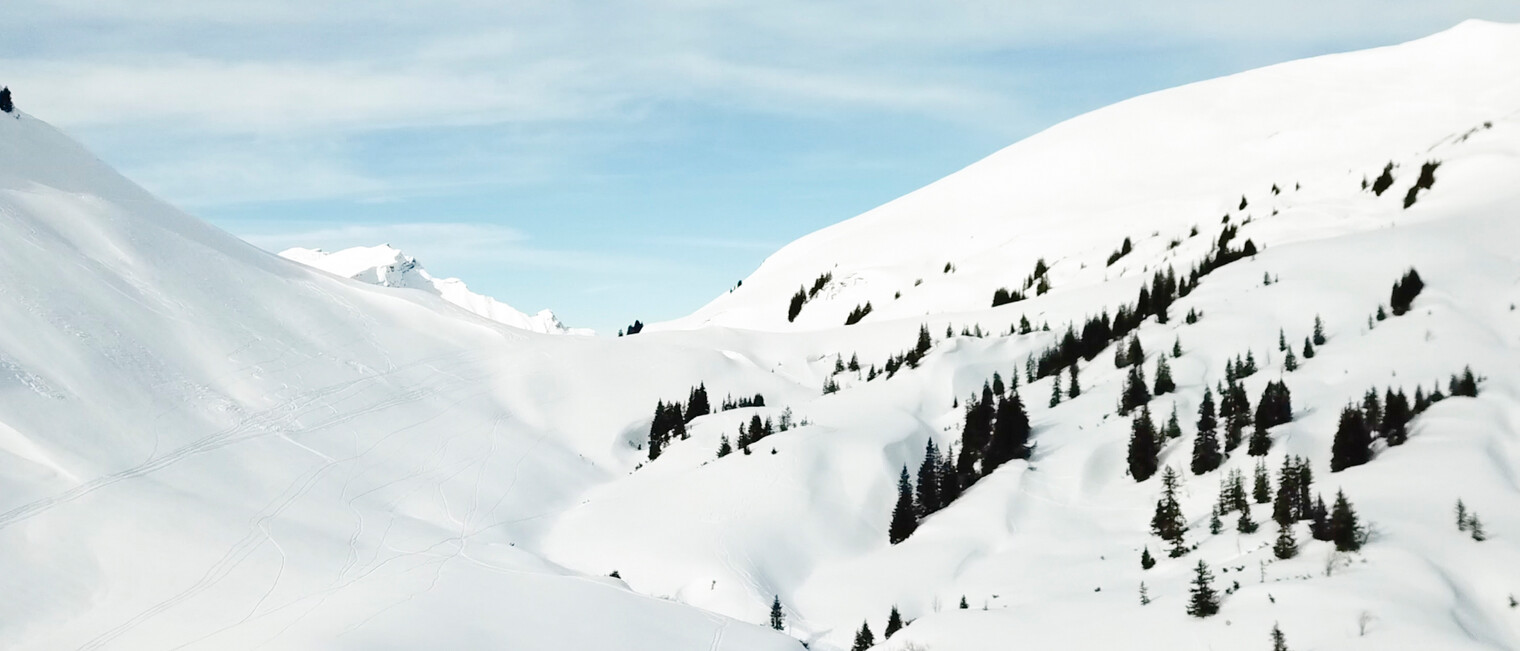 Abfahrt vom Hählekopf | © Kleinwalsertal Tourismus eGen | Fotograf: Chris Lemke