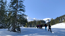 Schneeschuhtour Schwarzwassertal | © Kleinwalsertal Tourismus | Fotograf: Katharina Kleiter 