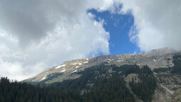 Blick auf den Hohen Ifen von der Alpe Melköde | © Kleinwalsertal Tourismus eGen
