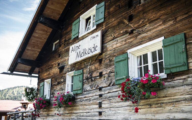 Alpe Melköde | © Kleinwalsertal Tourismus eGen | Fotograf: Andre Tappe