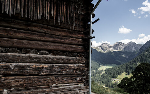 View of the Schafalpkopf from Zaferna | ©  Kleinwalsertal Tourism eGen | Photographer: Dominik Berchtold