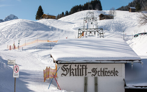 Schlösslelift in Hirschegg | © Kleinwalsertal Tourismus eGen | Fotograf: Frank Drechsel
