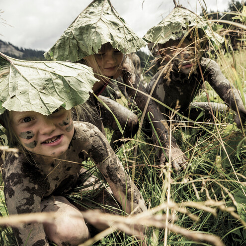 Wilderness day for children | © Kleinwalsertal Tourismus eGen | Photographer: Oliver Farys