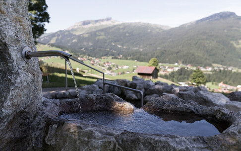 Naturkneippbereich und Naturerlebnisplatz Schwandlift | © Kleinwalsertal Tourismus eGen | Fotograf: Oliver Farys