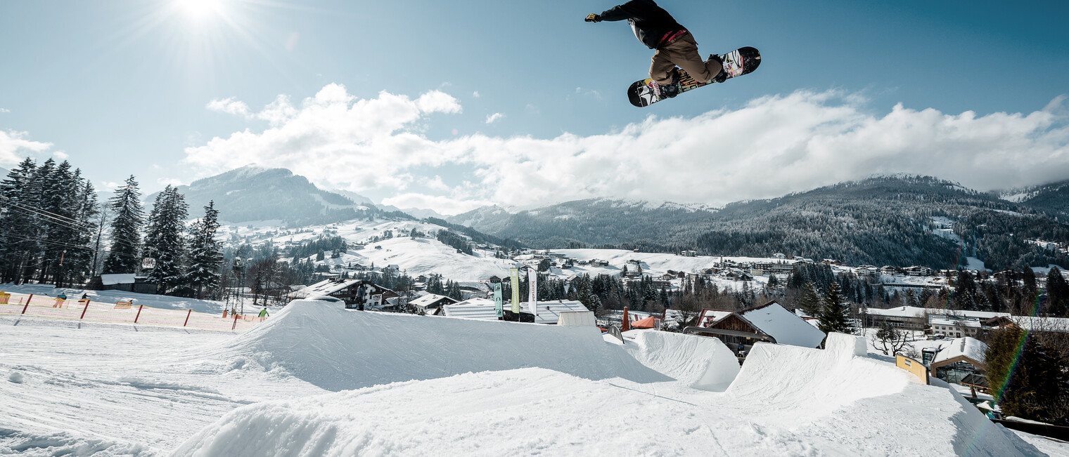 Crystal Ground Snowpark  Sprung | © Crystal Ground Snowpark | Fotograf: Stefan Eigner