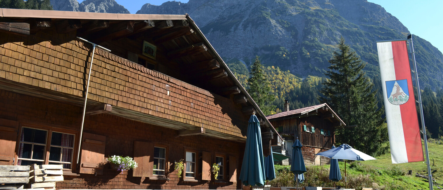 Gourmet hut  Alpe Widderstein | © Kleinwalsertal Tourismus eGen