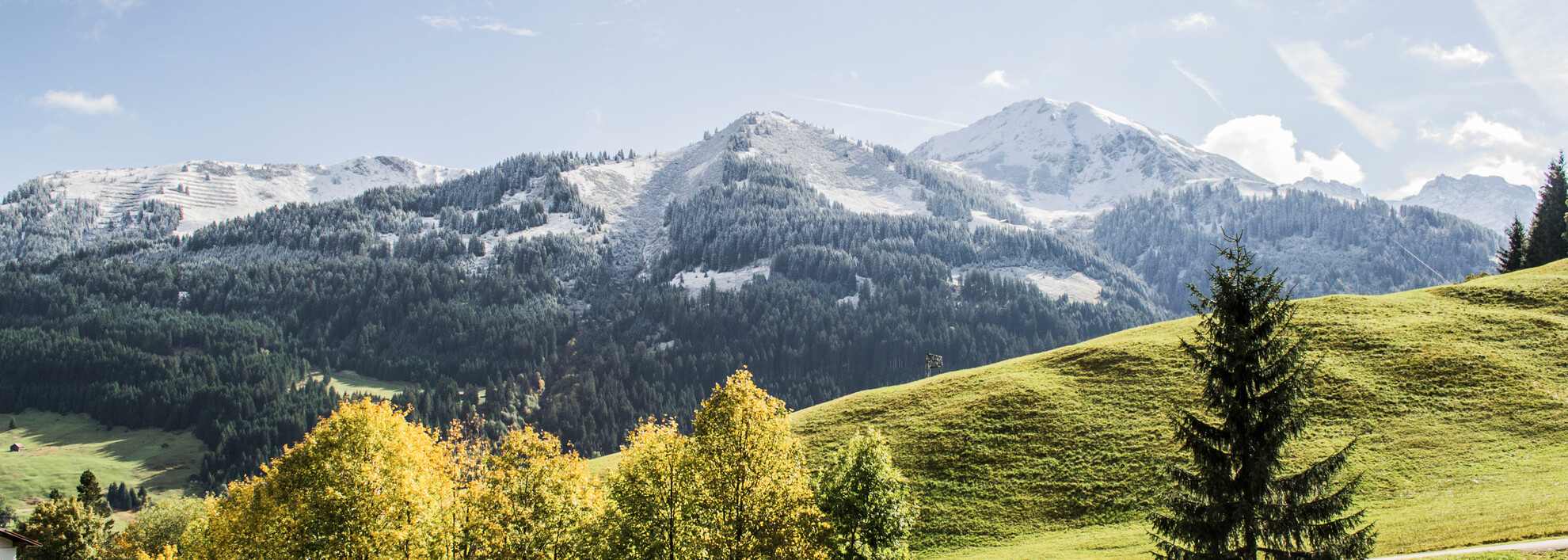 Herbststimmung in Hirschegg | © Kleinwalsertal Tourismus eGen | Fotograf: Carolin Schratt