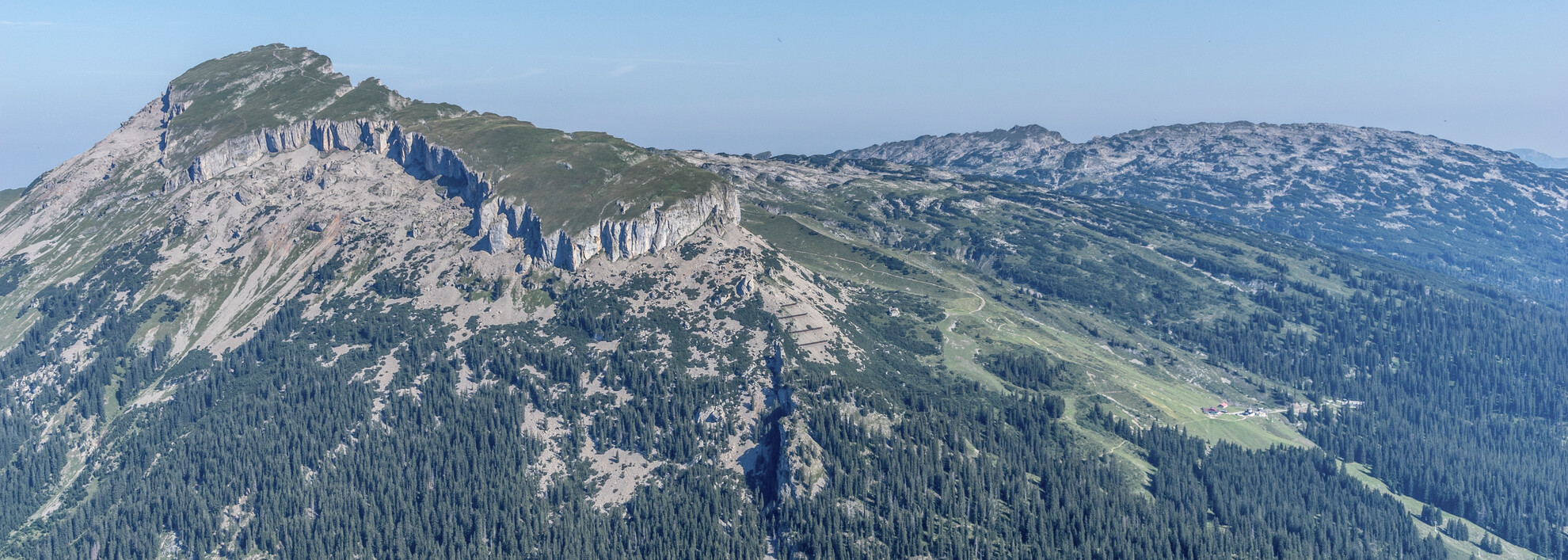 Mountain panorama with Ifen | © Kleinwalsertal Tourismus eGen | Photographer: Steffen Berschin