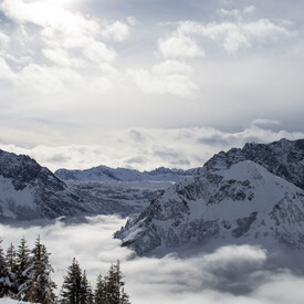 Winterpanorama Widderstein | © Kleinwalsertal Tourismus eGen | Fotograf: Louisa Hieke