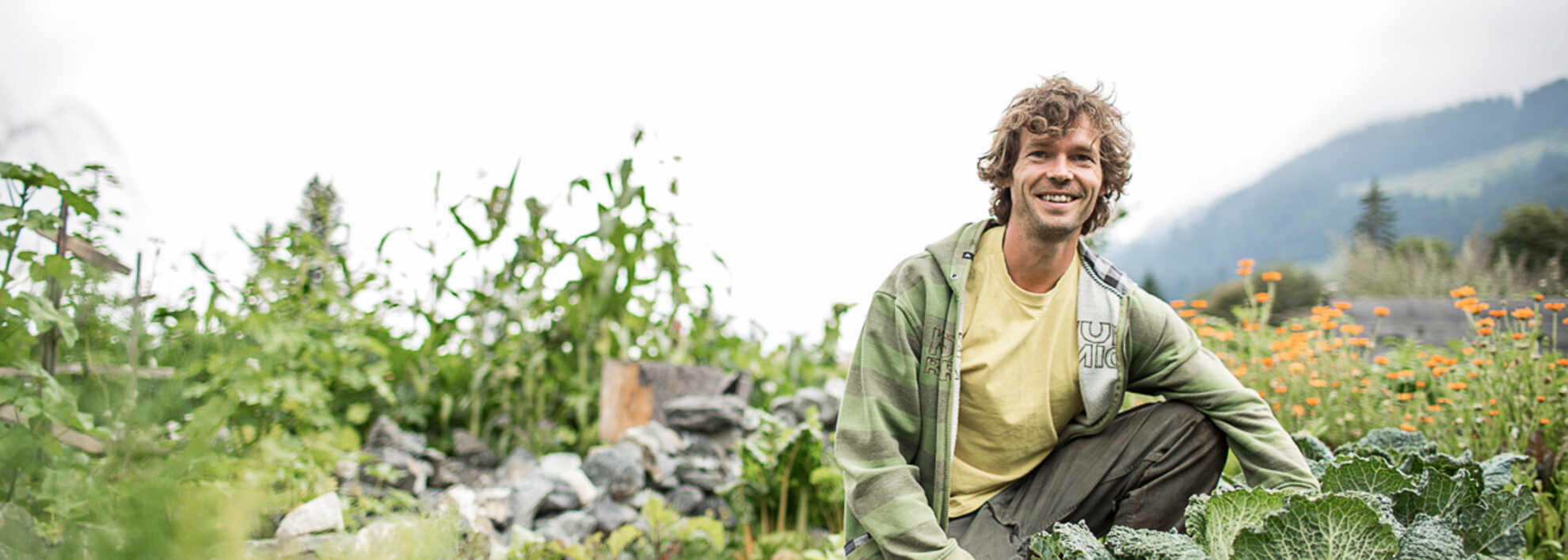 Walser Permakulturist Andi Haller | ©  Vorarlberg Travel