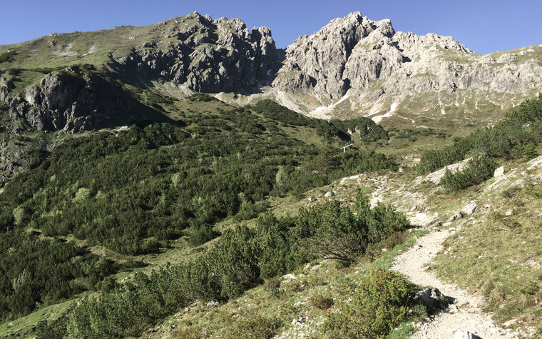 Wanderung zur Fiderepasshütte | © Kleinwalsertal Tourismus eGen