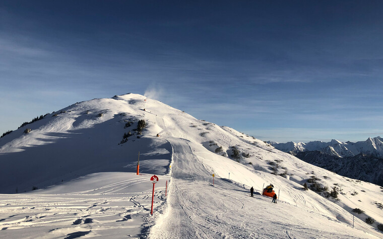 Ski area Kanzelwand | © Kleinwalsertal Tourismus eGen | Photographer: Louisa Hieke