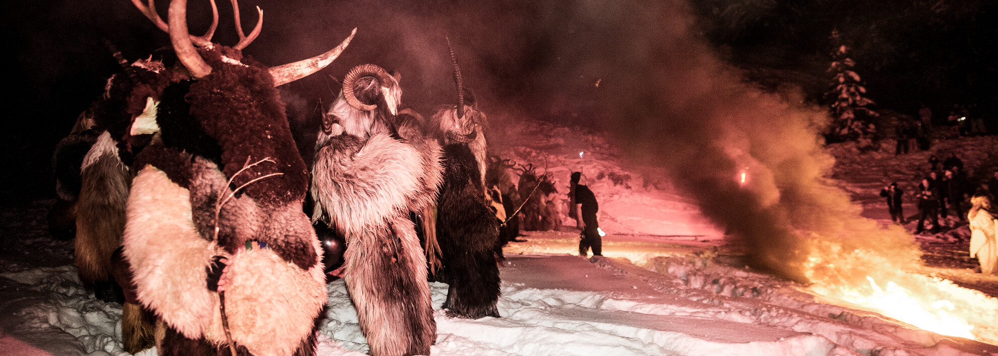  Krampuses ring in the Advent | © Kleinwalsertal Tourismus eGen | Photographer: Dominik Berchtold