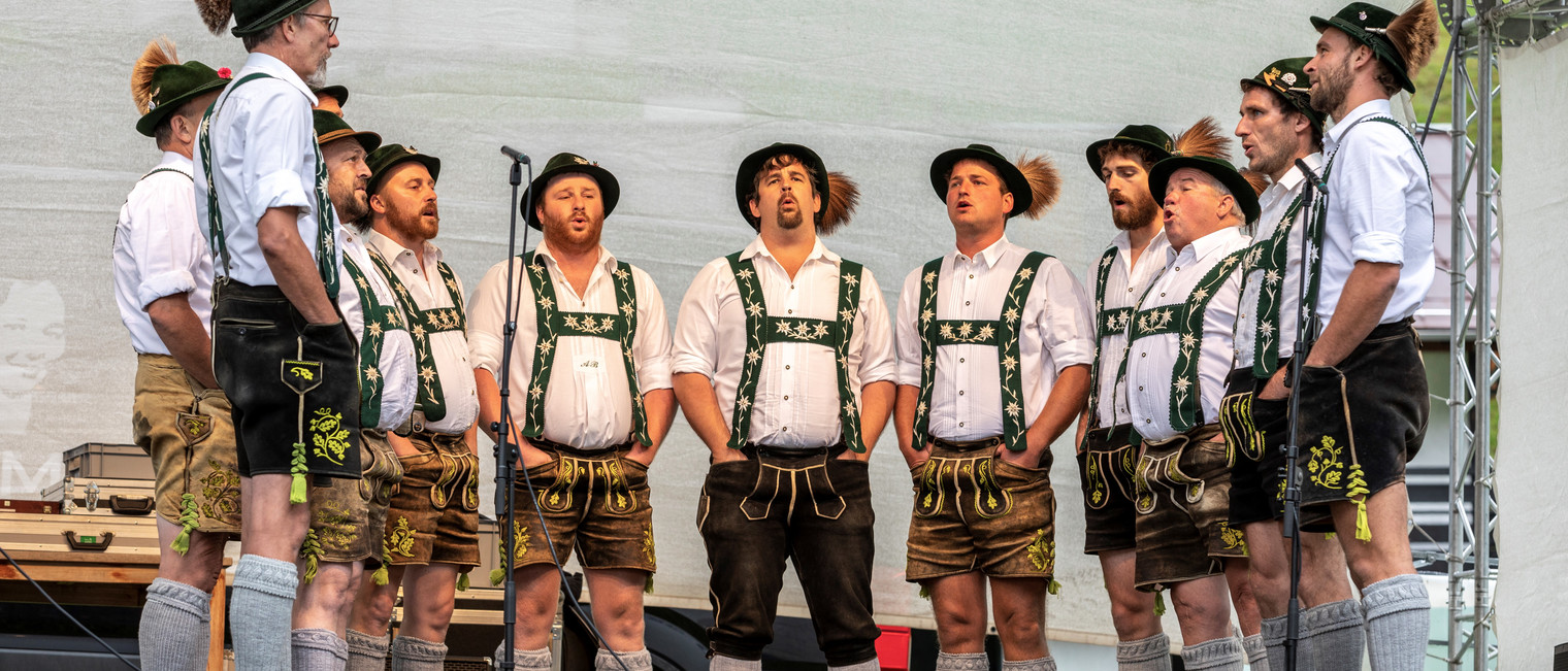 Rubihorn Musikanten bei der Alphornserenade | © Kleinwalsertal Tourismus eGen | Fotograf: Frank Drechsel