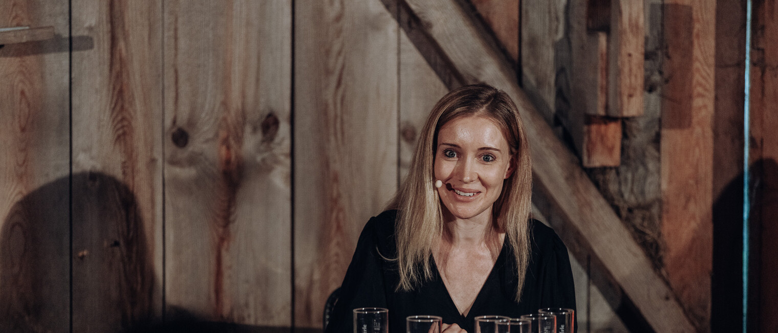 Valeria Anna Lampert  at the Festival of Literature 2023 | © Kleinwalsertal Tourismus | Photographer: Philipp Herzhoff