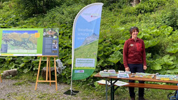 Infopoint bei den Natur Vielfalt Tagen | © Kleinwalsertal Tourismus eGen