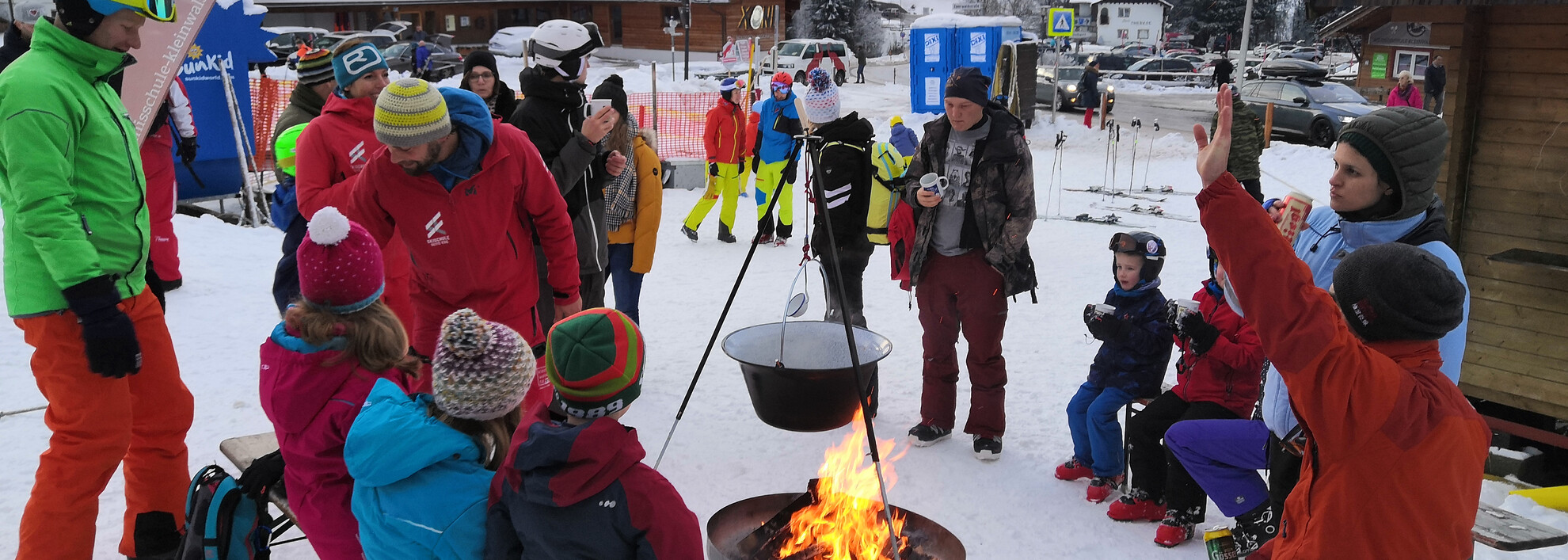 Burmis Winter get-together | © Fotograf | Wildnissschule Kleinwalsertal