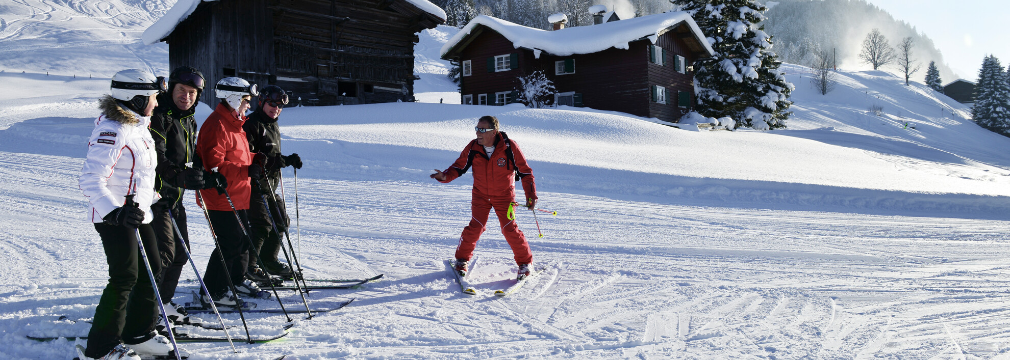 Skikurs mit Andy Herr | © Kleinwalsertal Tourismus eGen | Fotograf: Andy Herr