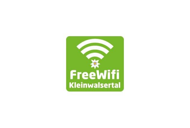 Free Wifi Kleinwalsertal Buswendeplatz Mittelberg | © @Kleinwalsertal