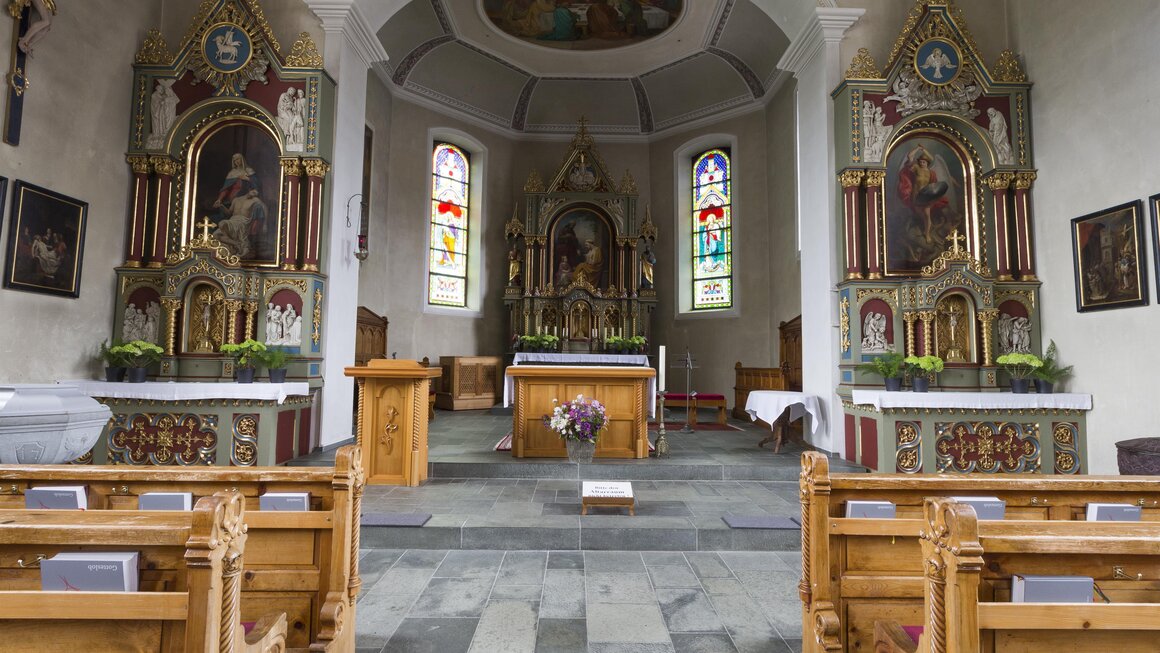 Pfarrkirche Hirschegg | © Kleinwalsertal Tourismus | Oliver Farys
