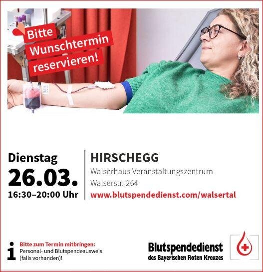 Blutspendedienst Bayrisches Rotes Kreuz Flyer | © Blutspendedienst Bayrisches Rotes Kreuz Flyer