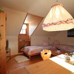 Photo of apartment "Widderstein"/combined living-bed-room/shower, WC