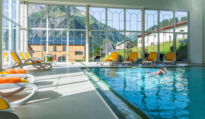 Hotel with indoor pool